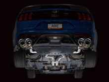 Load image into Gallery viewer, AWE Tuning 21-23 Ford Mustang Mach 1 SwitchPath Cat-Back Exhaust w/ Quad Chrome Silver Tips - 3025-42551