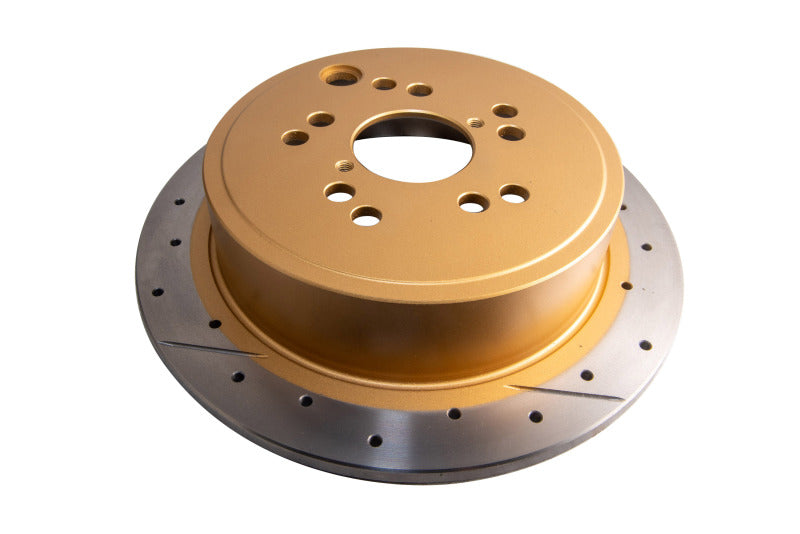 DBA 12+ Subaru/Scion BRZ/FR-S (AU Spec) 10 Lug Slot Rear Drilled & Slotted Street Series Rotors - DBA2659X-10