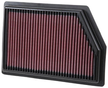 Load image into Gallery viewer, K&amp;N Replacement Panel Air Filter for 2014 Jeep Cherokee 2.4L/3.2L - 33-5009