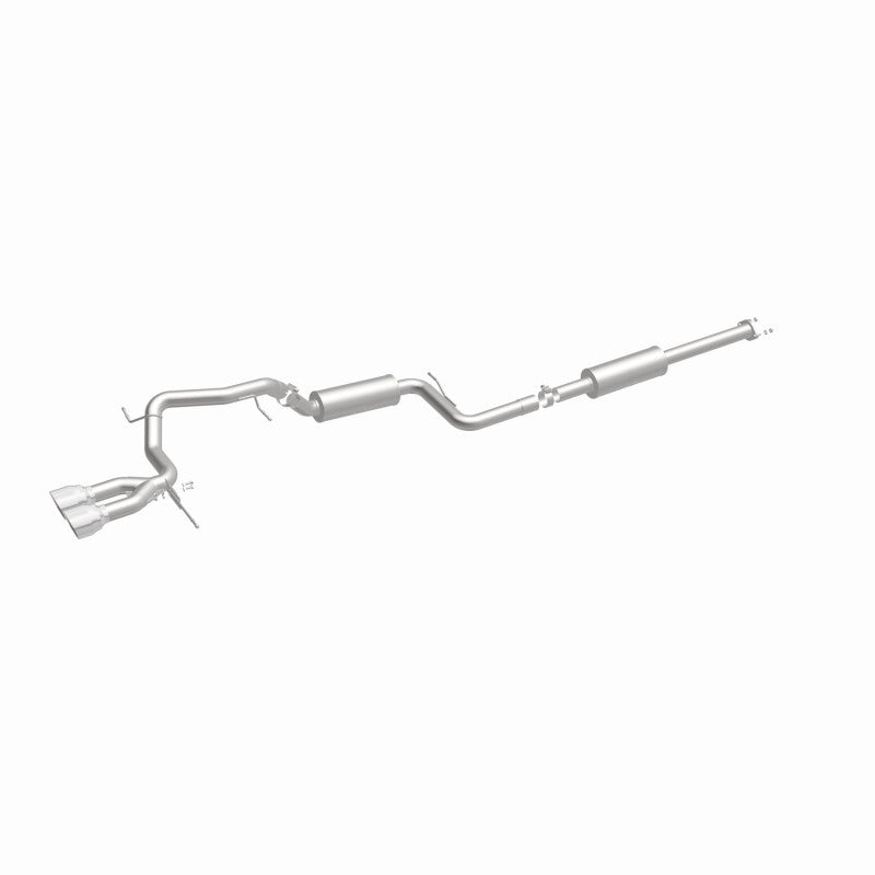 MagnaFlow 13 Ford Focus 2.0L Turbocharged ST Dual Center Rear Exit Stainless Cat Back Perf Exhaust - 15155