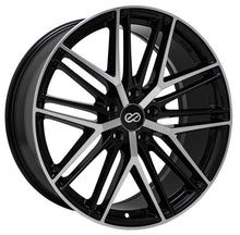 Load image into Gallery viewer, Enkei Phantom 18x8 5x108 40mm Offset 72.6mm Bore Black Machine Wheel - 518-880-3140BKM