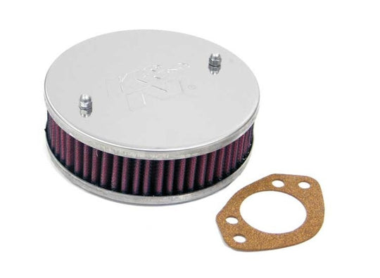 K&N Bolt-On Round Unit 1.625in Flf 2in H - 56-9132