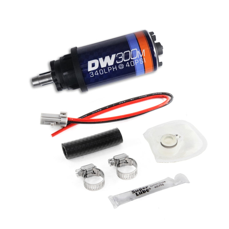 DeatschWerks 340 LPH Ford In-Tank Fuel Pump DW300M Series w/ 05-10 Mustang V6 / V8 Install Kit - 9-305-1034