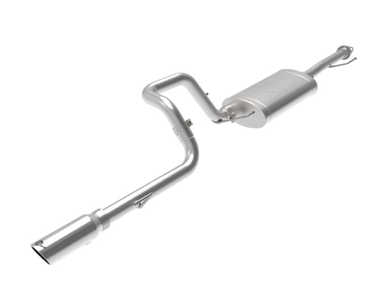 aFe MACHForce XP 2.5in 304-SS Exhaust Cat-Back w/ Polished Tip 10-20 Toyota 4Runner V6-4.0L - 49-36040-1P