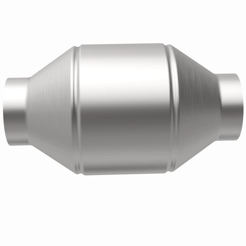 MagnaFlow Univ Cat Conv 2.5in Inlet/Outlet Center/Center Round 3in Body L x 5in W x 8.75in Overall L - 51656