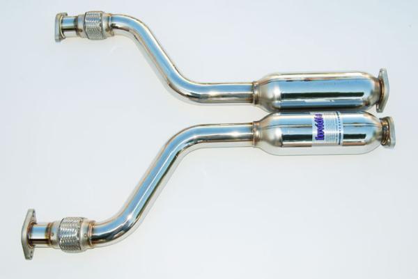 Invidia 02-08 Nissan 350z Gemini Rolled Titanium Tip Cat-back Exhaust - HS02N3ZGID