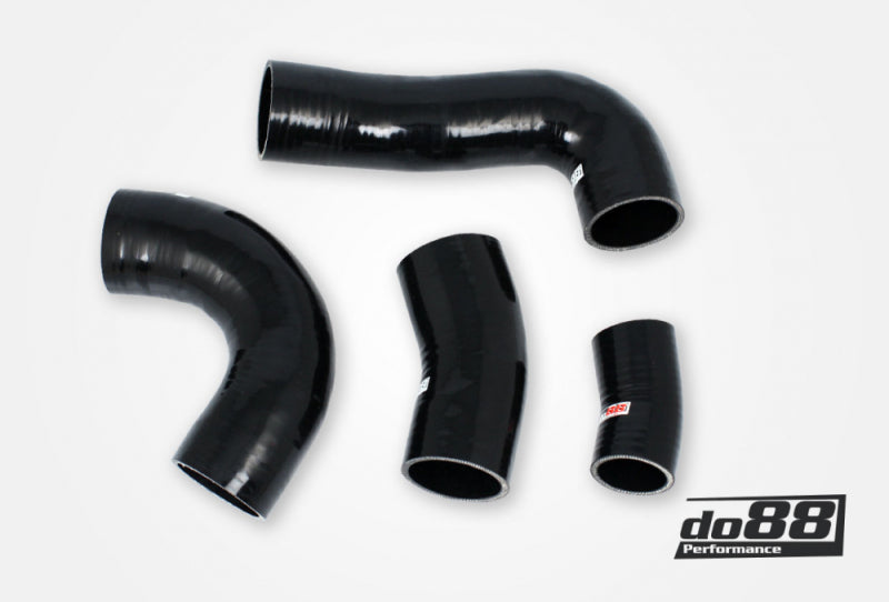 do88 Audi/Seat/Skoda/Volkswagen 1.8T/2.0T (MQB) Pressure Hoses - Black - DO88-KIT196S