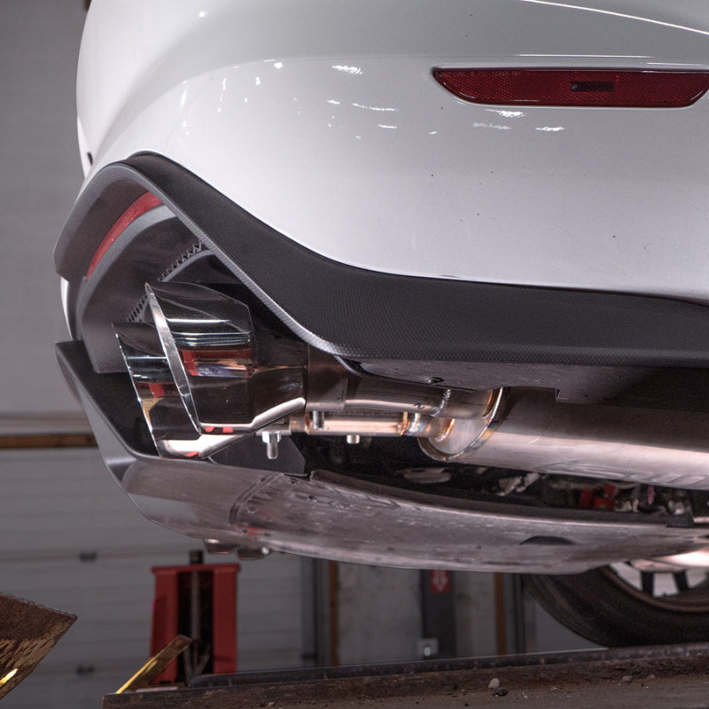 Stainless Works 2020 Ford GT500 Legend Catback H-Pipe Exhaust Factory Connect - Polished Tips - GT500CBHFCL