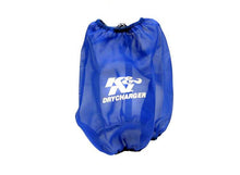 Load image into Gallery viewer, K&amp;N Blue Drycharger Round Tapered Air Filter Wrap 5.875in Top ID / 7.5in Base ID / 8.5in Height - RF-1020DL