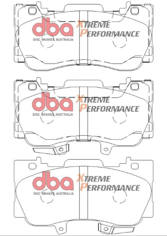 DBA 15-19 Ford Mustang GT (w/o Performance Pkg/352mm Front Rotor) XP Performance Front Brake Pads - DB9011XP