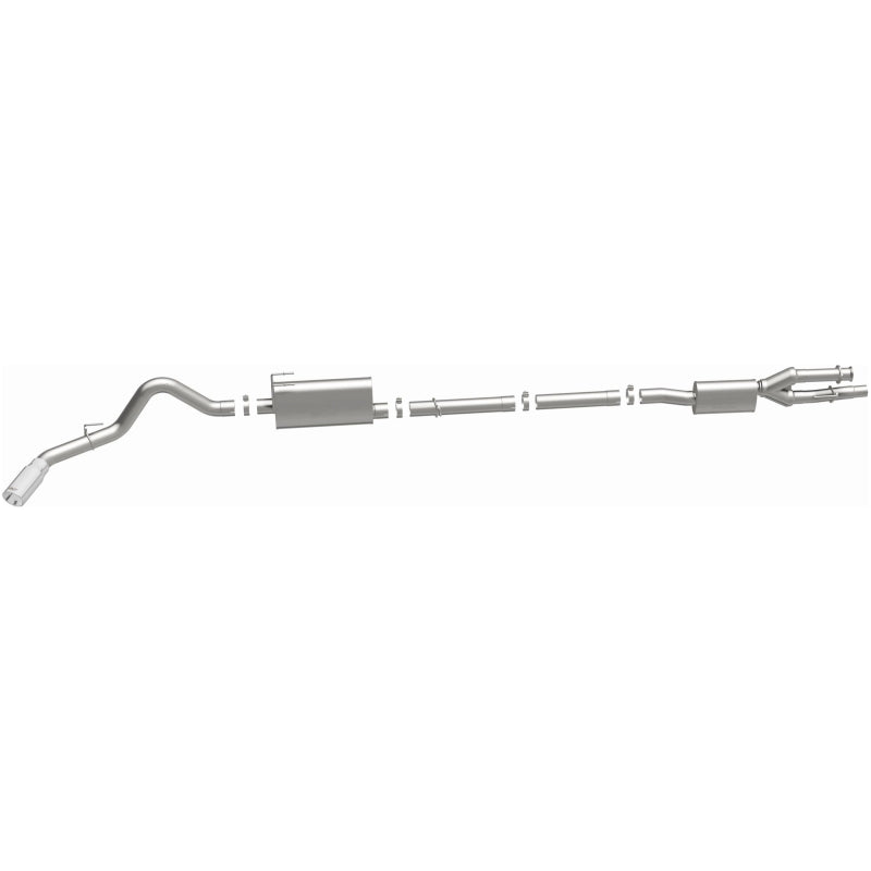 MagnaFlow 2020 Ford F250/F350 3.5in Street Series Cat-Back Exhaust Rear Passenger Exit-Polished Tip - 19530