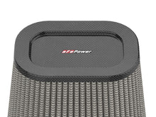 Load image into Gallery viewer, aFe Track Series Intake Pro DRY S Air Filter 4IN F x (7-3/4 x 6-1/2)IN B x (5-3/4 x 3-3/4)IN T x 7IN - 27-90203D