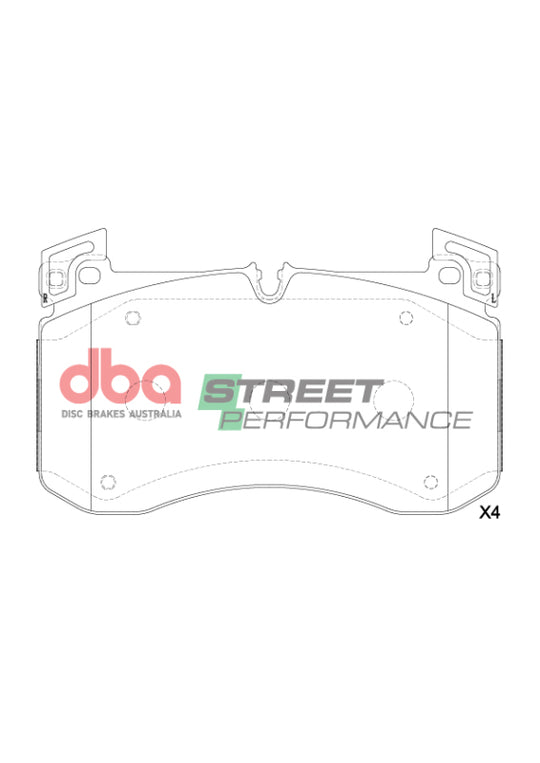 DBA 2021+ Mercedes-Benz GLE53 AMG/GLE63 S AMG SP Performance Front Brake Pads - DB15263SP