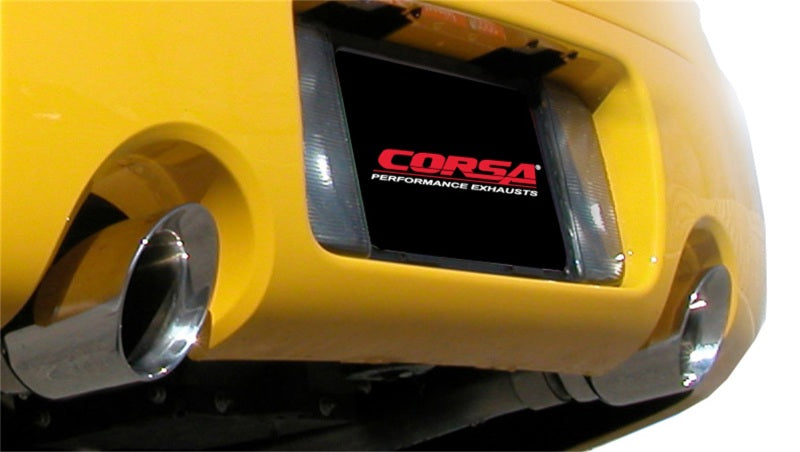 Corsa 2005-2006 Chevrolet SSR 5.3L V8 Polished Sport Cat-Back Exhaust - 14254