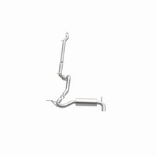 Load image into Gallery viewer, MagnaFlow 12-14 Jeep Wrangler 4dr Single Straight Rear P/S Exit Stainless C/B Performance Exhaust - 15117
