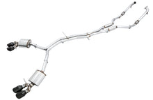 Load image into Gallery viewer, AWE Tuning Audi B9 S4 SwitchPath Exhaust - Non-Resonated (Black 102mm Tips) - 3025-43034