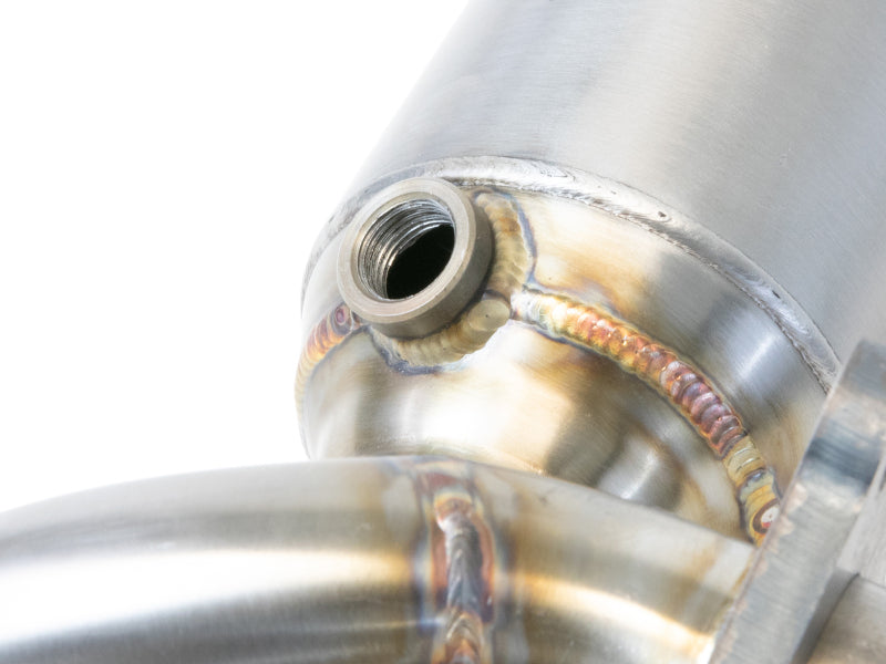 aFe 08-13 BMW 128i (E82/88) L6 3.0L Twisted Steel 304 Stainless Steel Long Tube Header w/ Cat - 48-36307-1