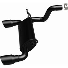 Load image into Gallery viewer, MagnaFlow 2018+ Jeep Wrangler 3.6L Dual Black Tip Axle-Back Exhaust - 19388