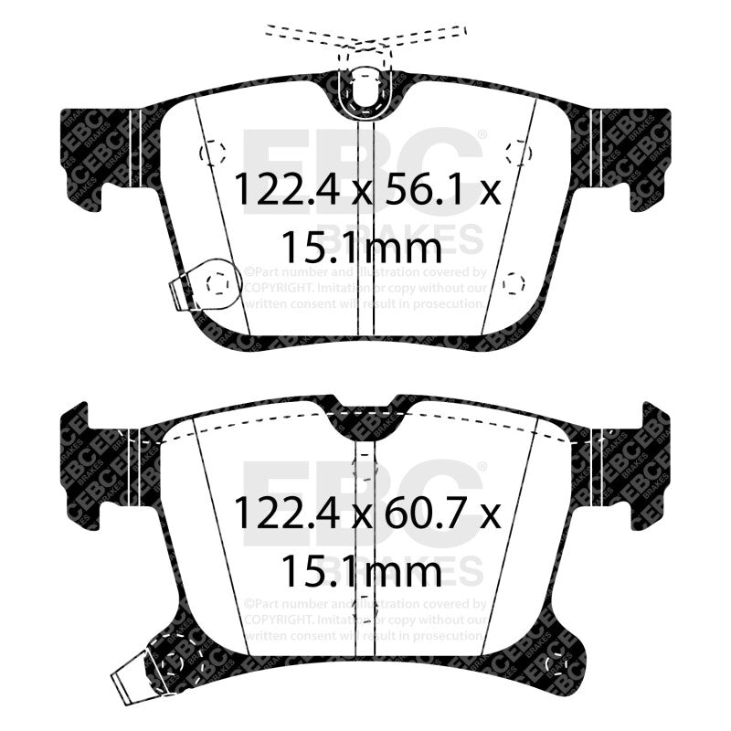 EBC S20 Brake Pad and Rotor Kit - S20K2037