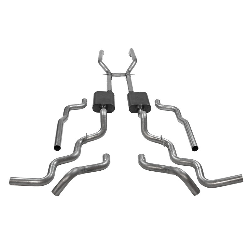 Flowmaster 67-72 GM Truck 4WD American Thunder Crossmember-Back Exhaust System - 817940