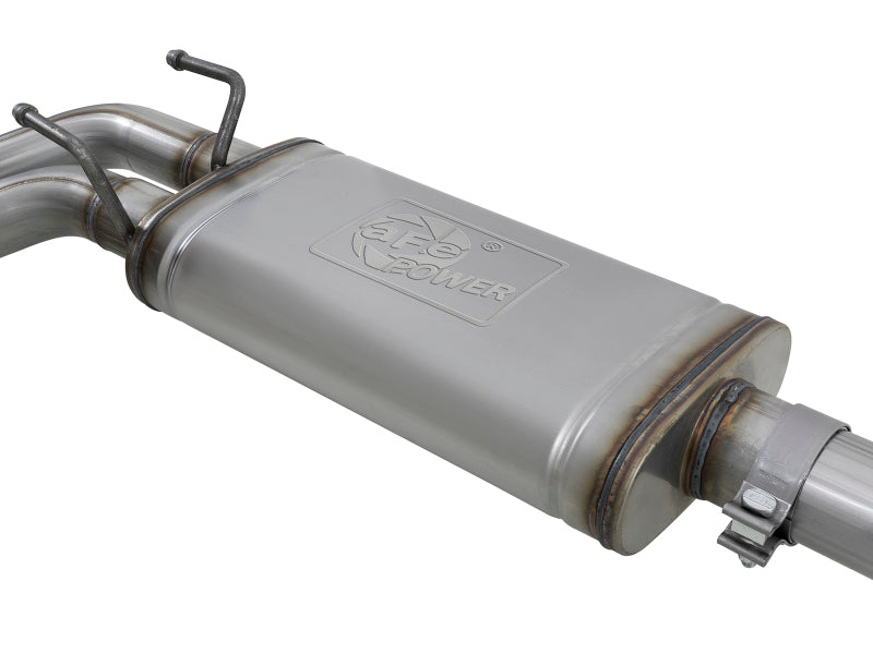 aFe Rebel Series 3in to 2.5in 409 SS Cat-Back Exhaust w/ Black Tips 09-18 GM Silverado/Sierra 5.4L - 49-44098-B