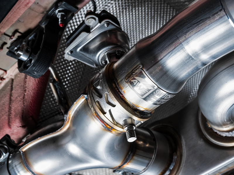 AWE Tuning BMW F8X M3/M4 SwitchPath Cat-Back Exhaust - Diamond Black Tips - 3025-43074