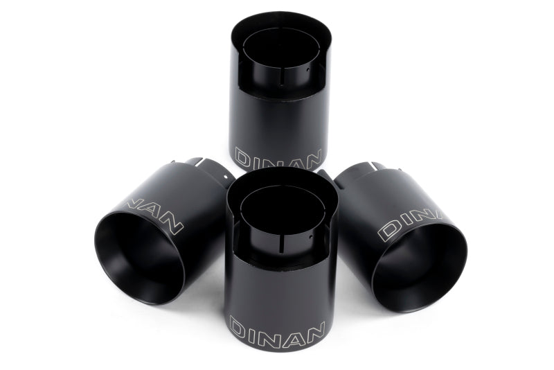 Dinan 20-26 BMW X5 M/X6 M (F95/F96) Valved Axleback Exhaust System - Black Tips - D660-0090-BLK