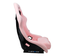 Load image into Gallery viewer, NRG FRP Bucket Seat PRISMA Edition W/ pearlized Back Pink Alcantara - Large - FRP-302PK-PRISMA