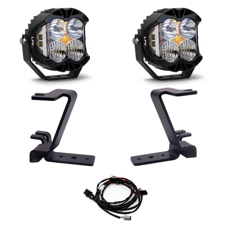Baja Designs 2023+ Ford F-250/350 Super Duty LP4 A-Pillar Light Kit - 448213