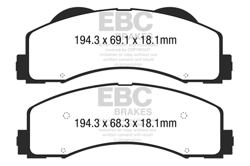 EBC S15 Brake Pad and Rotor Kit - S15KF1047