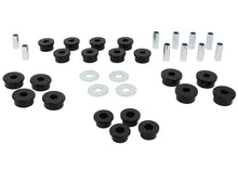 Load image into Gallery viewer, Whiteline 91-97 Toyota Land Cruiser / 96-79 Lexus LX450 Rear Vehicle Essentials Bushing Kit - WEK128