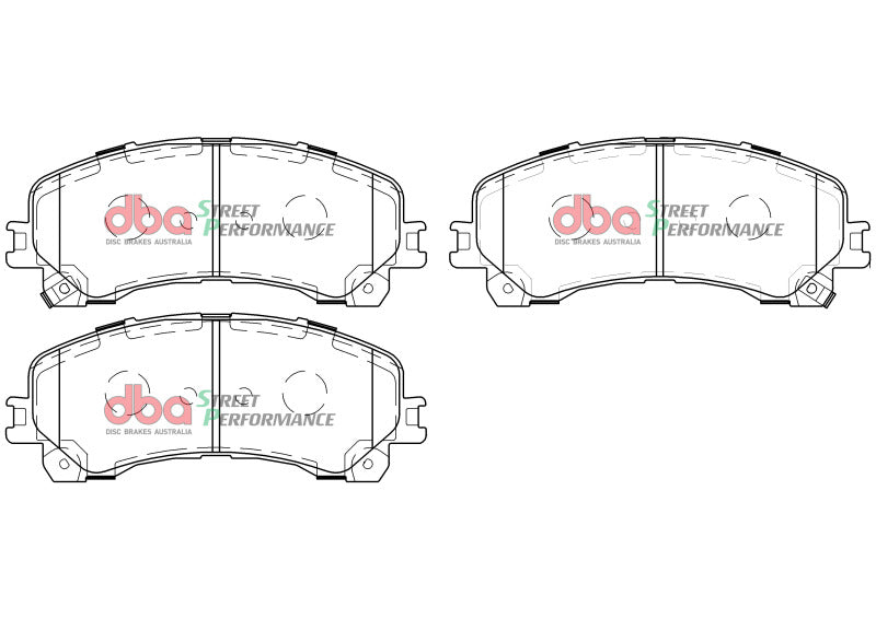 DBA 18-19 Volkswagen Amarok Front SP Performance Brake Pads - DB15000SP