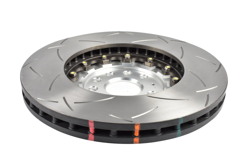 DBA 2022+ Volkswagen Golf R Mk8 5000 Series T3 Slotted 2 Piece Front Rotor - DBA53927SLVS