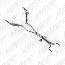 Load image into Gallery viewer, MBRP 2010 Chev Camaro V8 6.2L Automatic (L99) 3 Dual Cat Back Round Tips T409 - S7024409