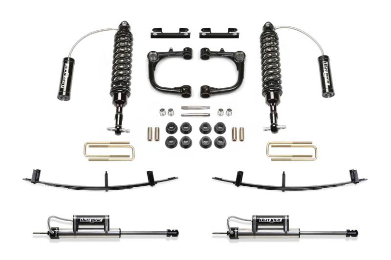 Fabtech 2015-21 Toy Tacoma 2WD/4WD 6 Lug 3in UCA Sys w/Dl 2.5 C/O Resi & Rr Dl Resi & Rr Leaf Pack - K7063DL