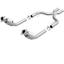 Load image into Gallery viewer, MagnaFlow Direct Fit Catalytic Converter Tru-X Assy 05 Mustang GT - 15448