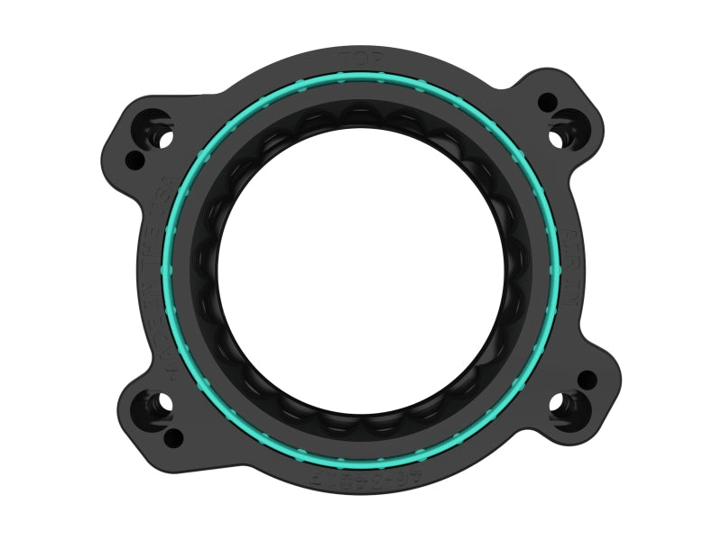 aFe 2020 Vette C8 Silver Bullet Aluminum Throttle Body Spacer / Works With Factory Intake Only - Blk - 46-34017B