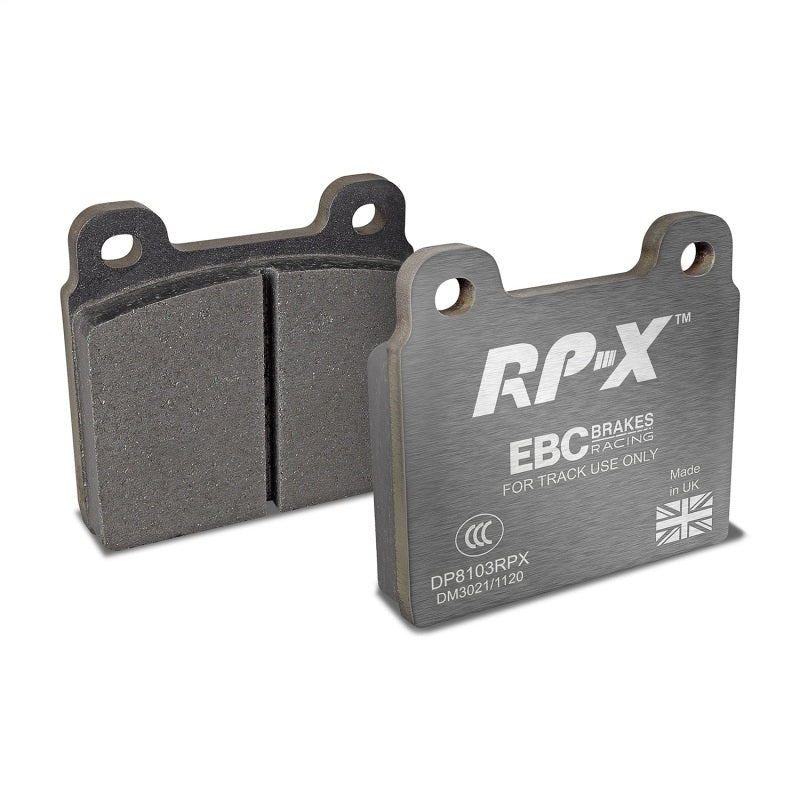 EBC Racing 69-75 Ferrari 246 Dino 2.4L RP-X Front Brake Pads - DP8103RPX