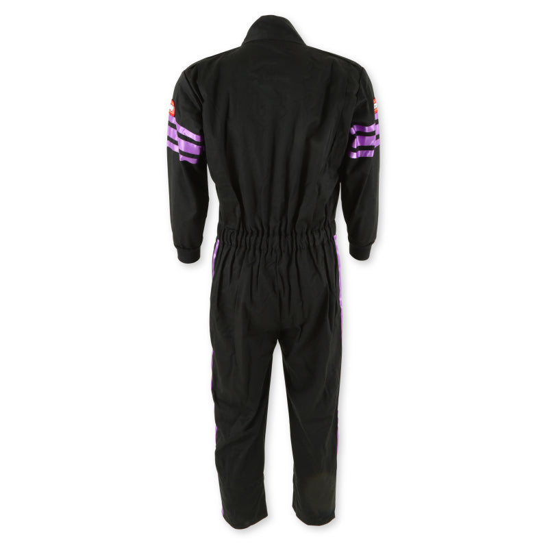 RaceQuip Purple Trim SFI-1 JR. Suit - Kids XSM - 1950591RQP