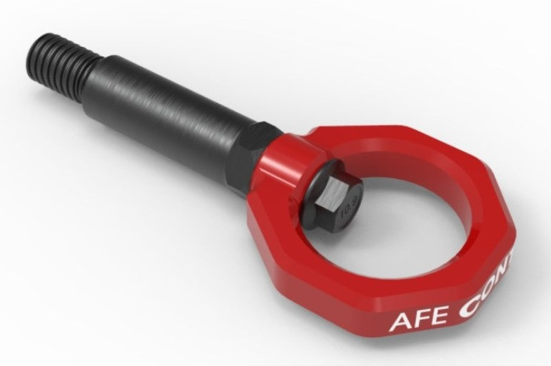 aFe Control Front Tow Hook Red 20-21 Toyota GR Supra (A90) - 450-721001-R