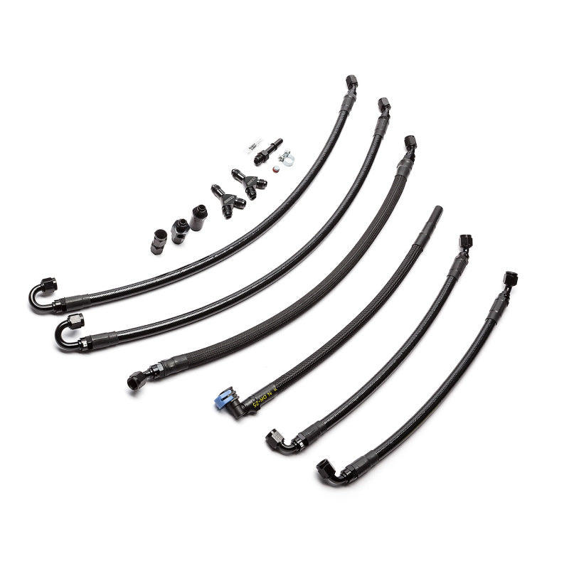 Cobb 08-14 Subaru STI Stg 1 to NexGen Stg 2+ Flex Fuel Power Package - Black - SUB003NG2S1FF-S1-UP-BK