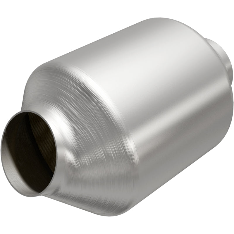 MagnaFlow Universal Catalytic Converter 2.50inch CA Spun Cen/Ang - 5481376