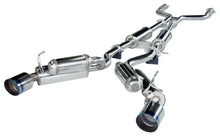 Load image into Gallery viewer, HKS 08-13 Infiniti G37 Coupe Dual Hi-Power Ti Tip Catback Exhaust (SUS304 NO COATING) - 32009-BN003