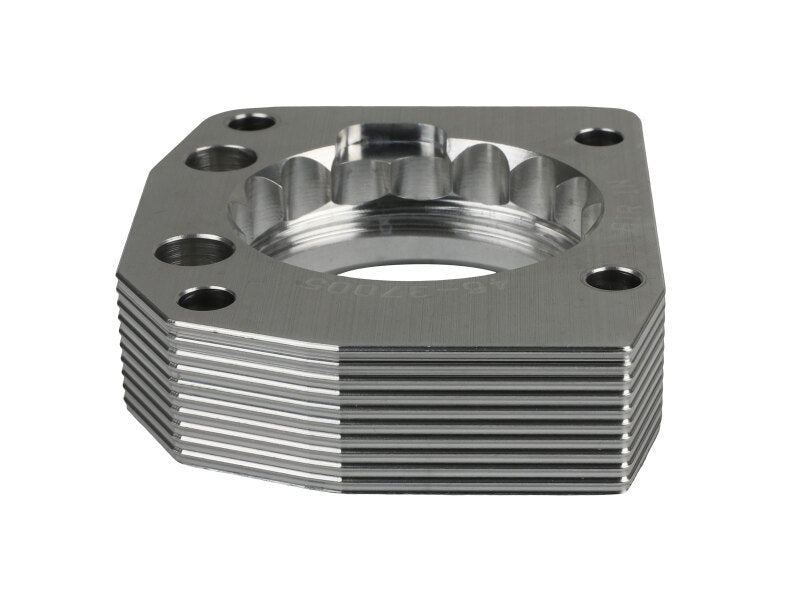 aFe 00-03 Honda S2000 L4 2.0L Silver Bullet Throttle Body Spacer - Silver - 46-37005