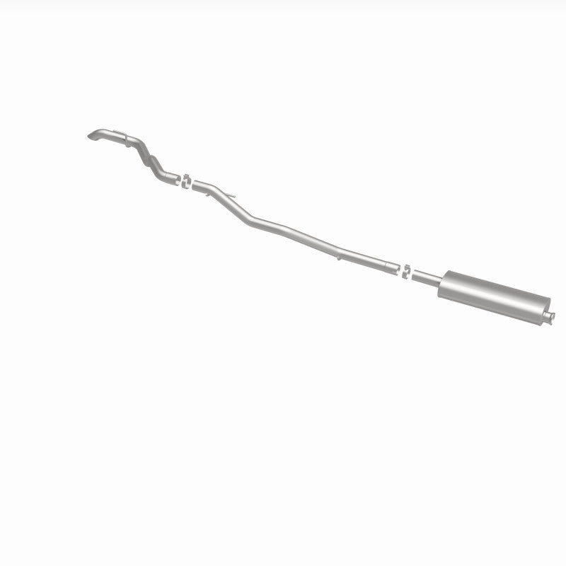 MagnaFlow 2020 Jeep Gladiator 2.5in Rock Crawler Series Single Rear Exit SS Cat-Back Exhaust w/o Tip - 19486