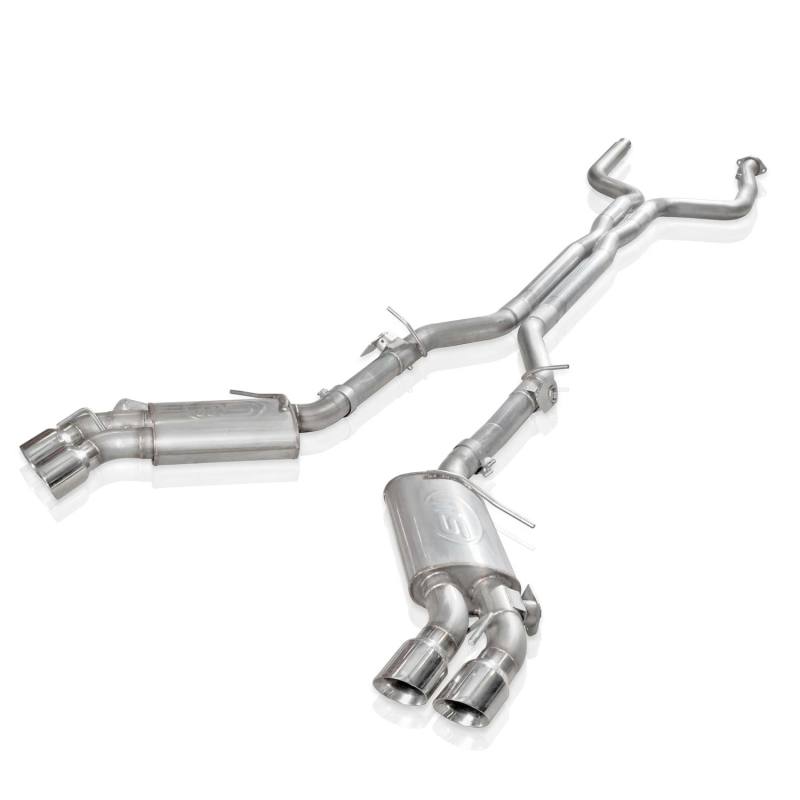 Stainless Works 2016+ Chevy Camaro SS 6.2L 3in Redline Catback w/AFM Valve NPP Valve 4in Quad Tips - CA16AVCBR