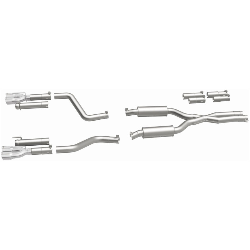 MagnaFlow 2017+ Dodge Challenger 409 SS Polished 3in Quad Tips Cat-Back Exhaust - 19367