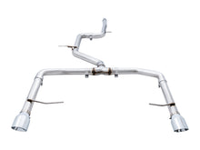 Load image into Gallery viewer, AWE Tuning 18-21 Volkswagen Jetta GLI Mk7 Track Edition Exhaust - Chrome Silver Tips (Fits OEM DP) - 3020-22034