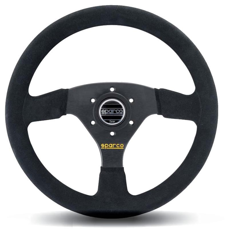Sparco Steering Wheel 323 Suede Black - 015R323PSNR