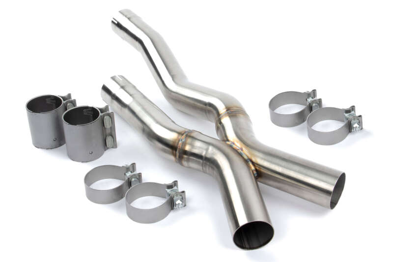 Dinan 20-25 BMW X3 M/X4 M (F97/F98) Resonator Delete Kit - 2.75in - Stainless Steel - D660-0087